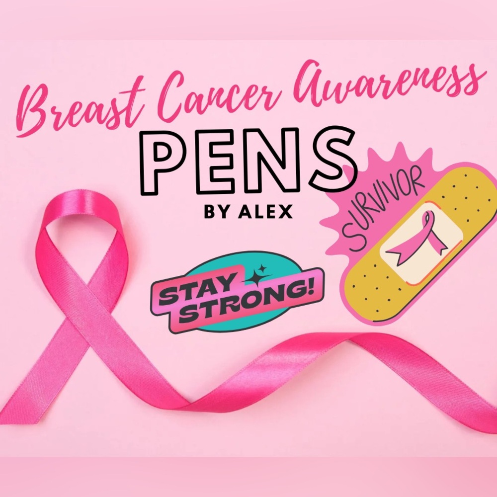 Breast Cancer Awareness Pens by Alex